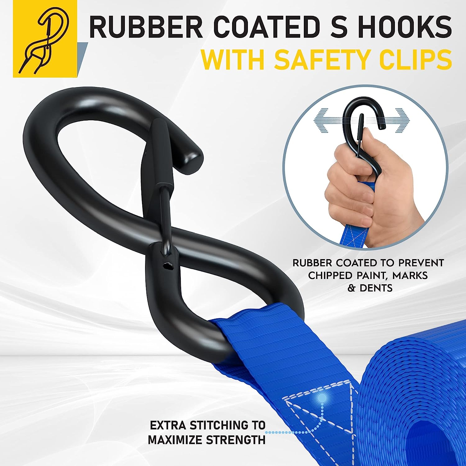 Ratchet Straps - 4 Pack - 1