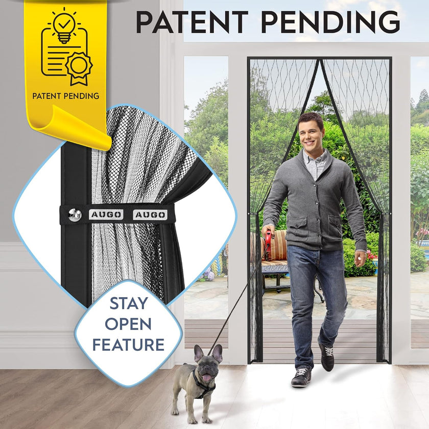 Fiberglass Design Magnetic Screen Door