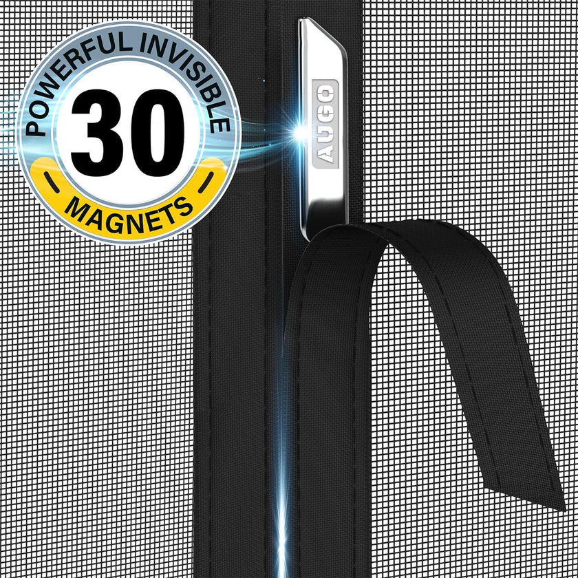 Fiberglass Side Opening Magnetic Screen Door