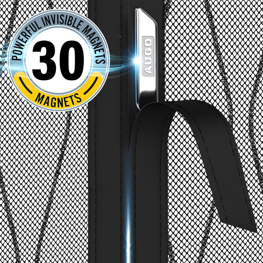 Fiberglass Design Magnetic Screen Door