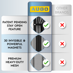 Heavy Duty Magnetic Mesh Screen Door