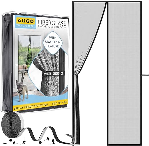 Fiberglass Magnetic Screen Door