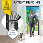 Fiberglass Side Opening Magnetic Screen Door