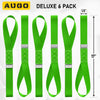 Heavy Duty Soft Loop Tie Down Straps - 6 Pack - 10000 lb Break Strength - 1.5