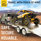 Heavy Duty Ratchet Straps - 4 Pack - 1.5" x 15 Ft - 4400 Lb Break Strength