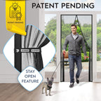 Heavy Duty Magnetic Mesh Screen Door