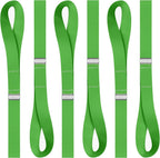 Soft Loop Tie Down Straps - 6 Pack - 1" x 12" - 4500 Lb Break Strength