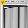 Magnetic Screen Door   Heavy Duty Mesh