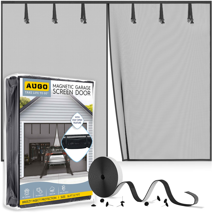 Fiberglass Magnetic Garage Door Screen