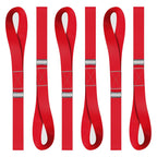 Soft Loop Tie Down Straps - 6 Pack - 1" x 12" - 4500 Lb Break Strength